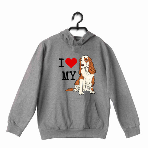 Aaramkhor Specials Dogs COCKER SPANIEL UNISEX HOODIE Sweatshirts